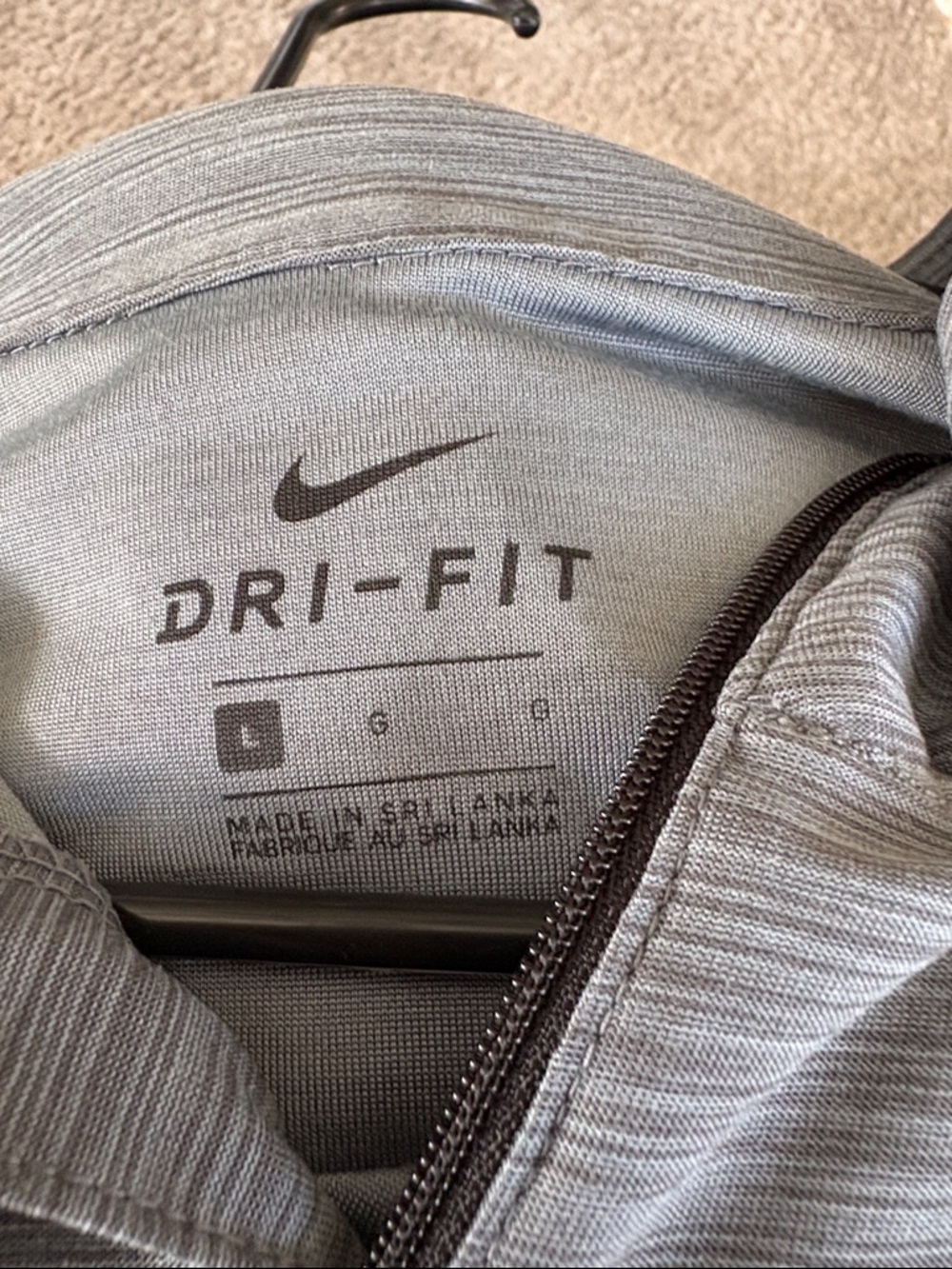 Nike Grey Heather Dri-FIT Jacket